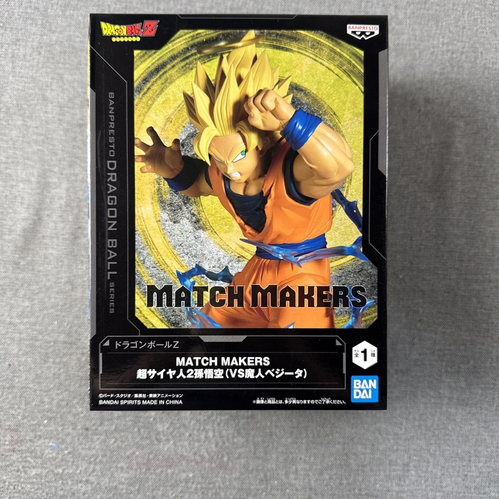 Banpresto Dragon Ball Z Super Saiyan 2 Son Goku vs Majin Vegeta Match Makers